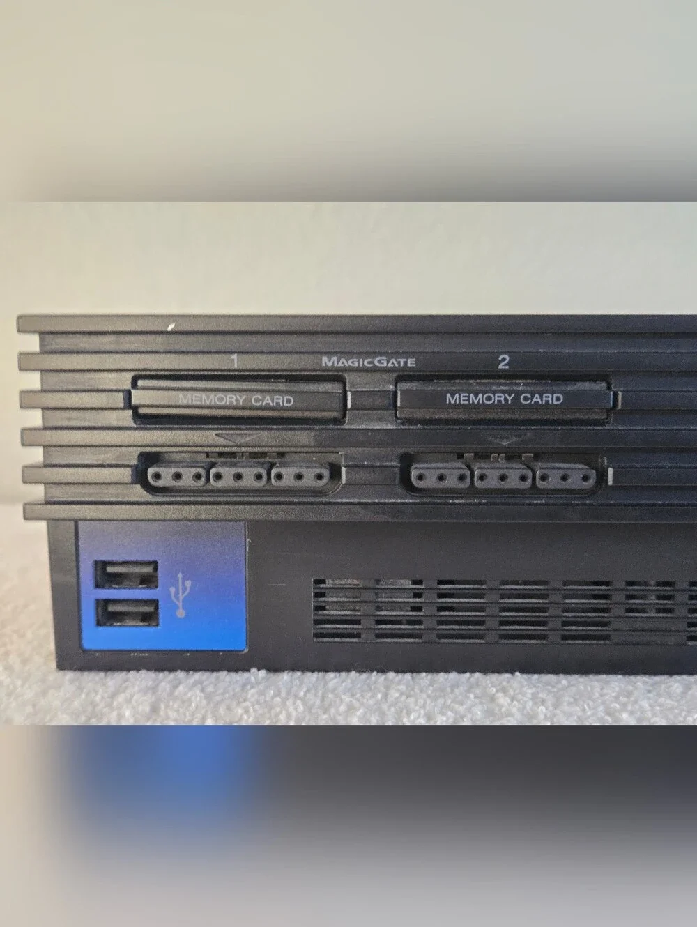 Sony PlayStation 2 Console SCPH-50001 W/1 Controller, Memory Card, Cords TESTED